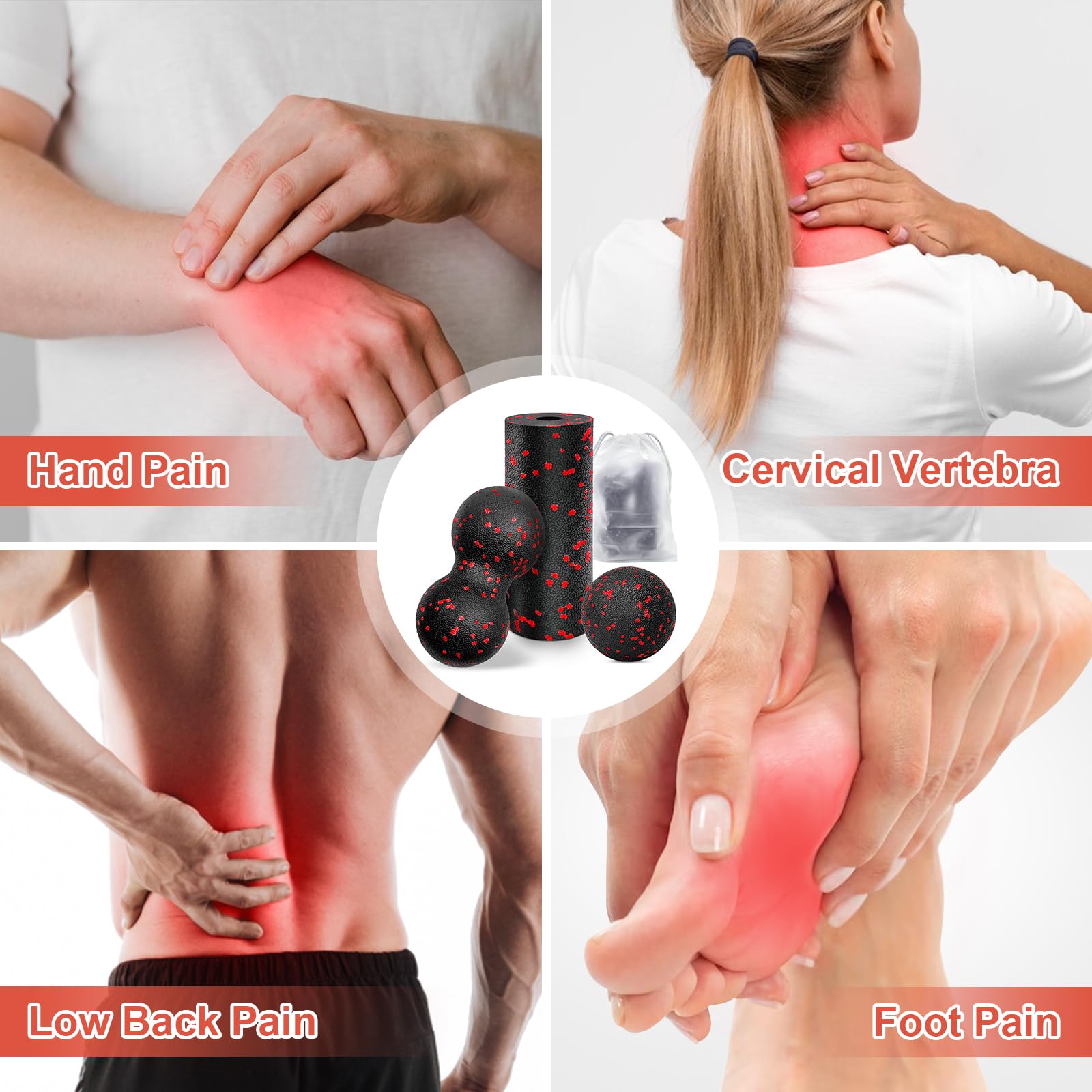 Rodillo de Yoga hueco para mas - Health Wellness And Fitness reseña y precio