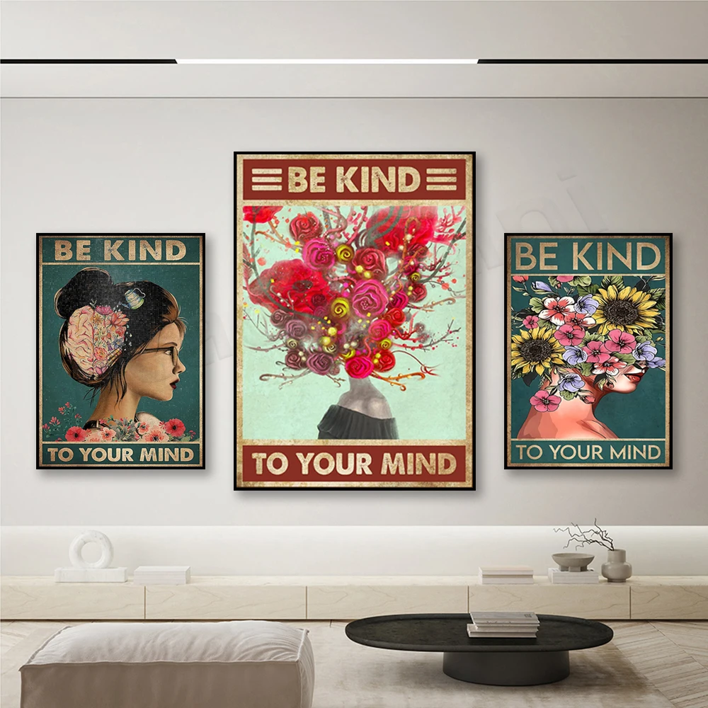 Tratar tu mente bien: carteles - Health Wellness Quotes reseña y precio